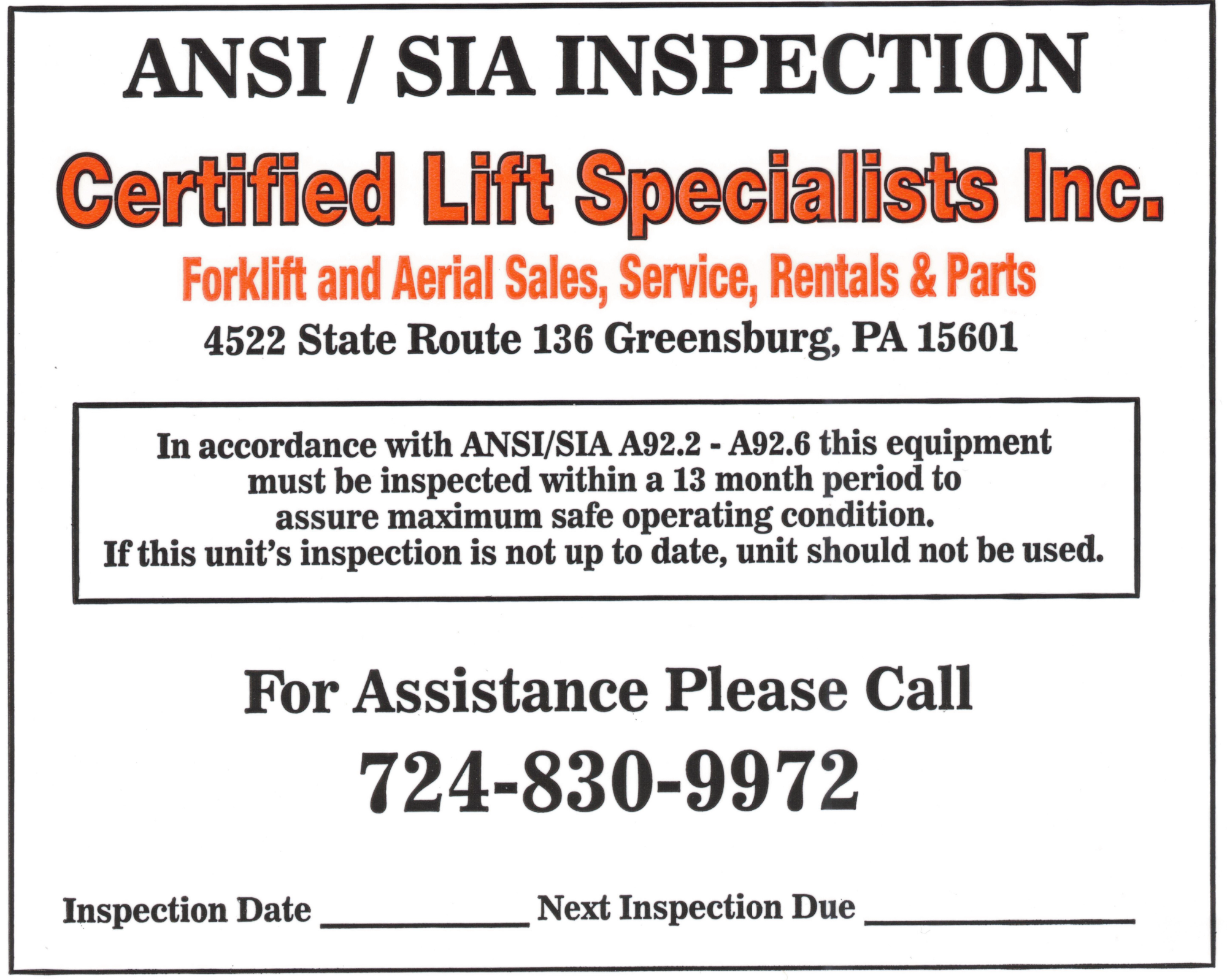 Aerial Lifts